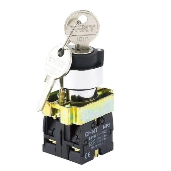 LLAVE SELECTORA METAL CON LLAVE NP2-BG21 1 POS 1NA